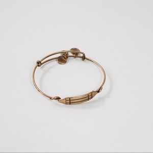 Alex & Ani Bangle with Gold Finish
